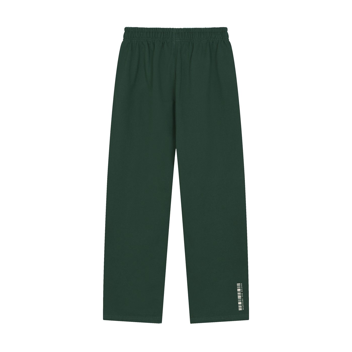 Solid Color Straight-Leg Sweatpants