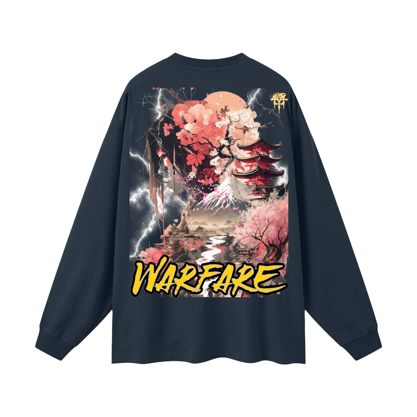 Streetwear Unisex Cotton Long Sleeve Tee