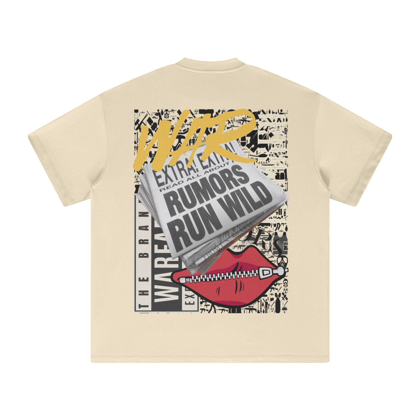 Rumors Heavyweight Earth Tone T-Shirt