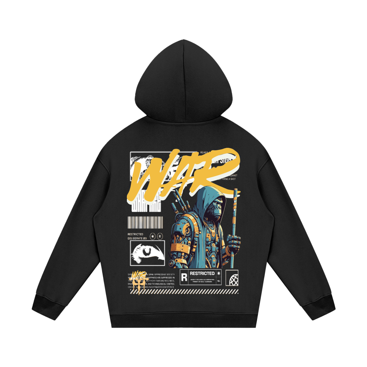 Streetwear Unisex Fleece Hoodie
