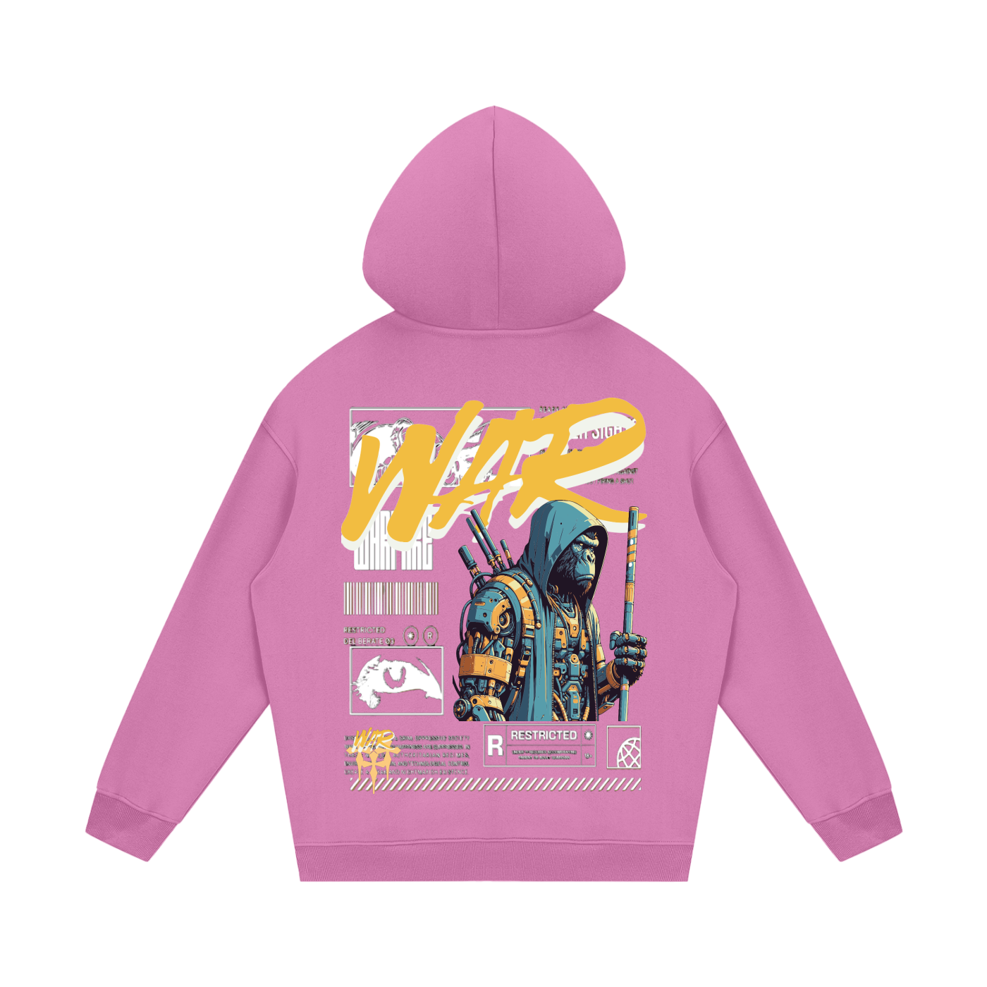 Streetwear Unisex Fleece Hoodie